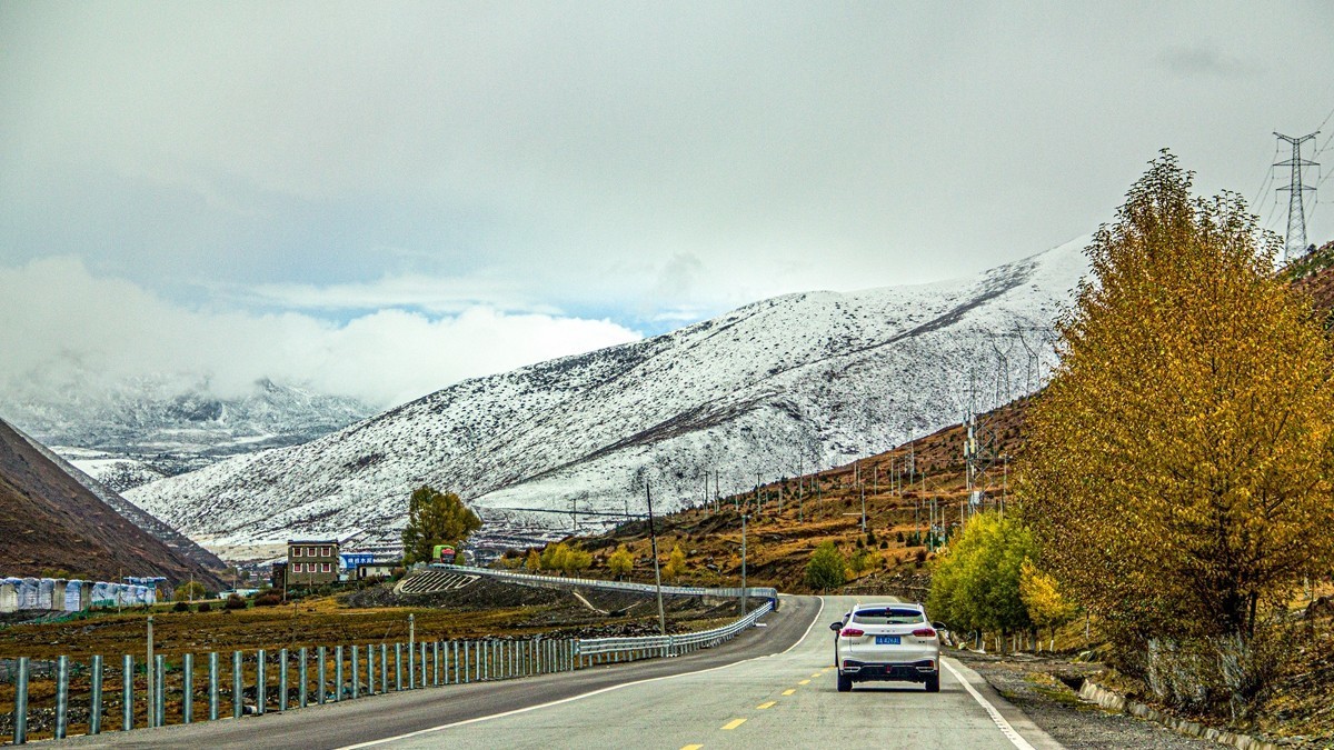 秋行川西高原--风雪折多山【6】