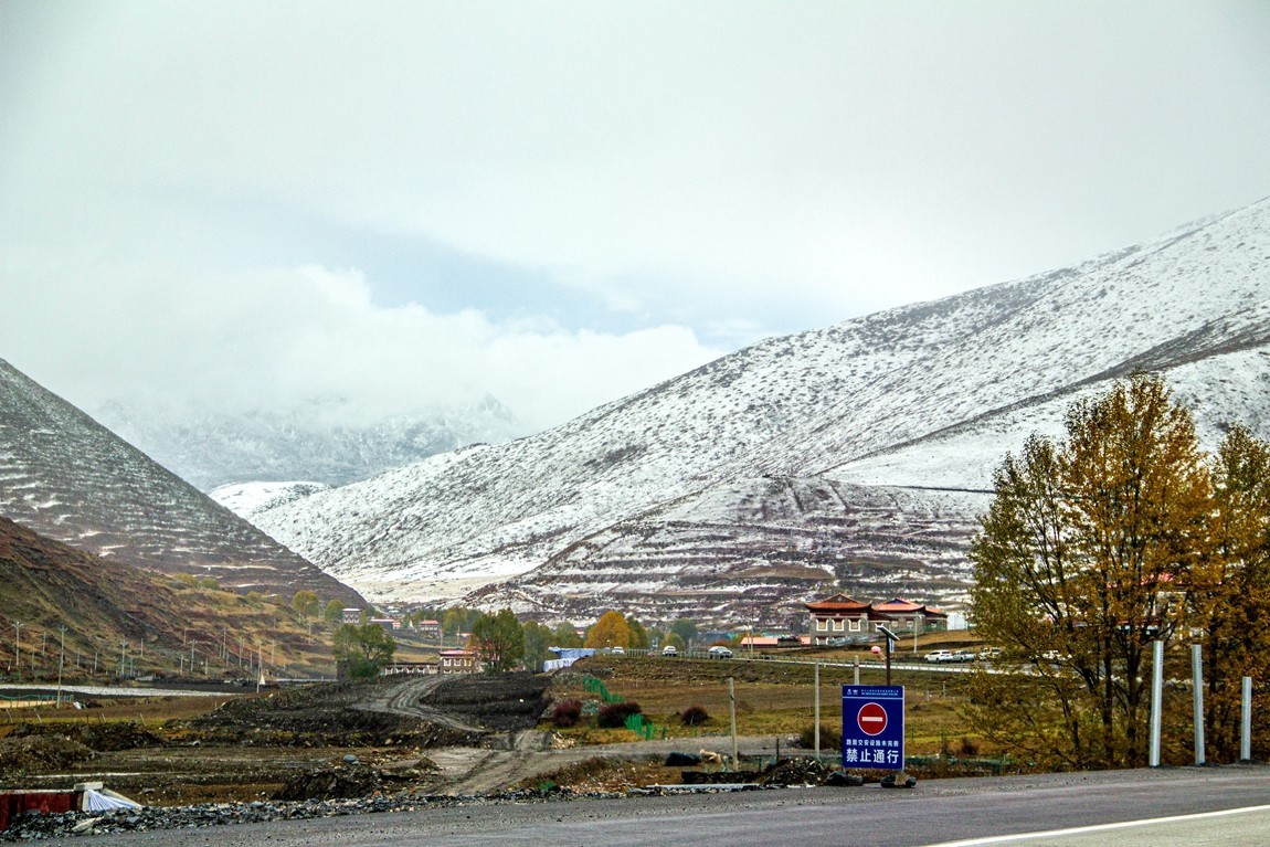 秋行川西高原--风雪折多山【6】