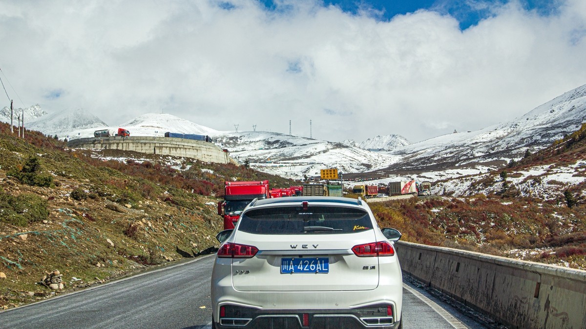 秋行川西高原--风雪折多山【6】