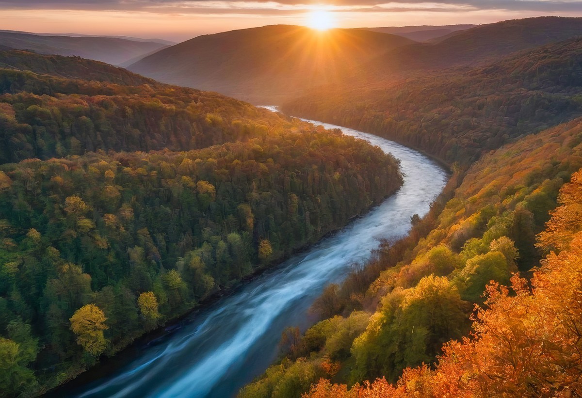 曰出时刻,宁静与壮丽的交响