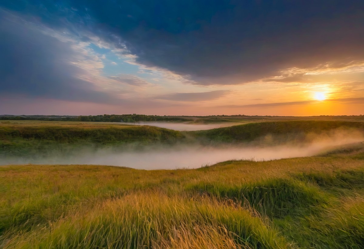曰出时刻,宁静与壮丽的交响