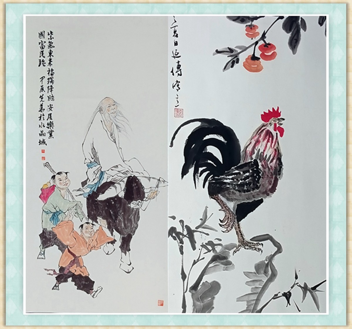 翻拍图画