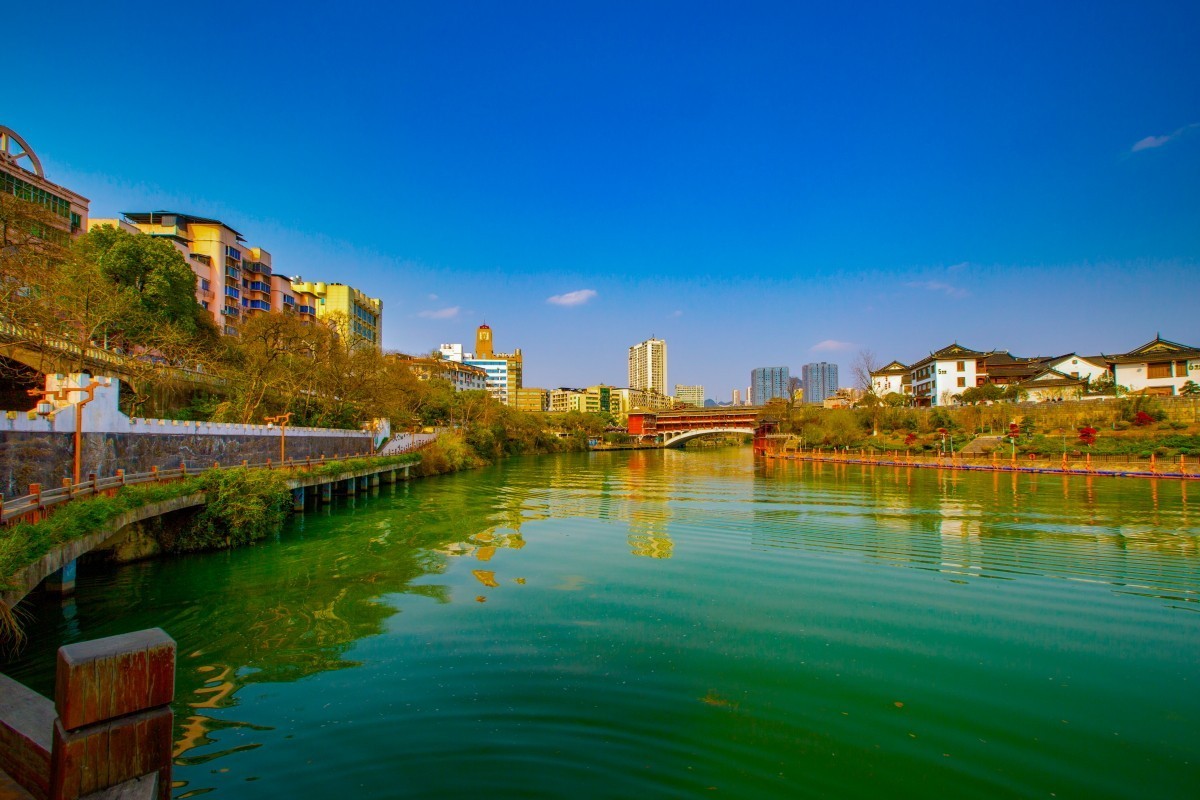 请假贴  （贵州铜仁锦江风景 13）