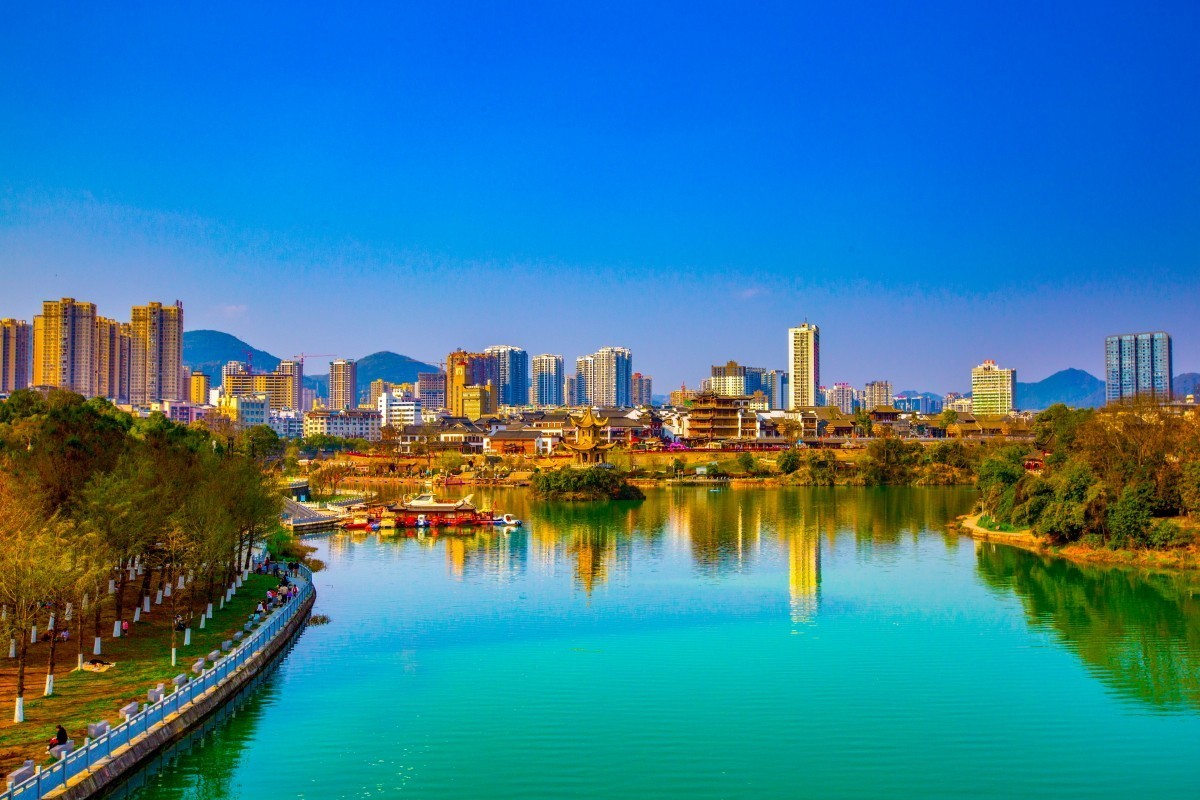 请假贴  （贵州铜仁锦江风景 13）