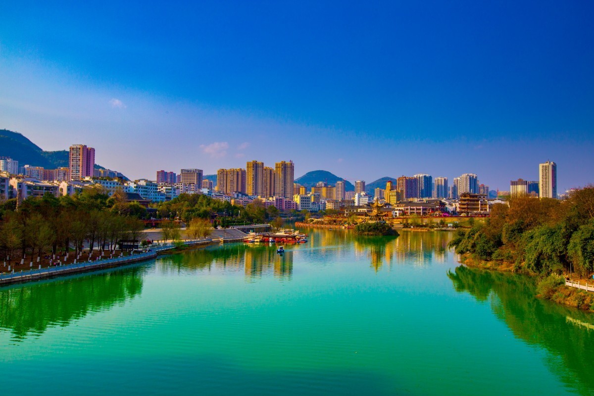 请假贴  （贵州铜仁锦江风景 13）