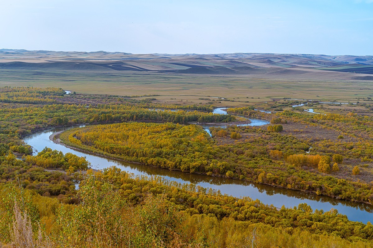 #留住美丽秋天# ---结伴旅游--额尔古纳湿地
