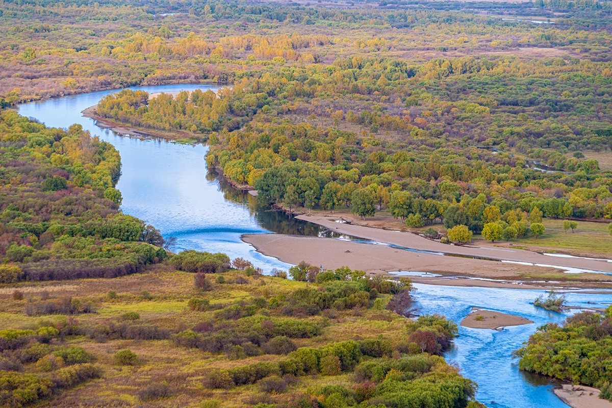 #留住美丽秋天# ---结伴旅游--额尔古纳湿地