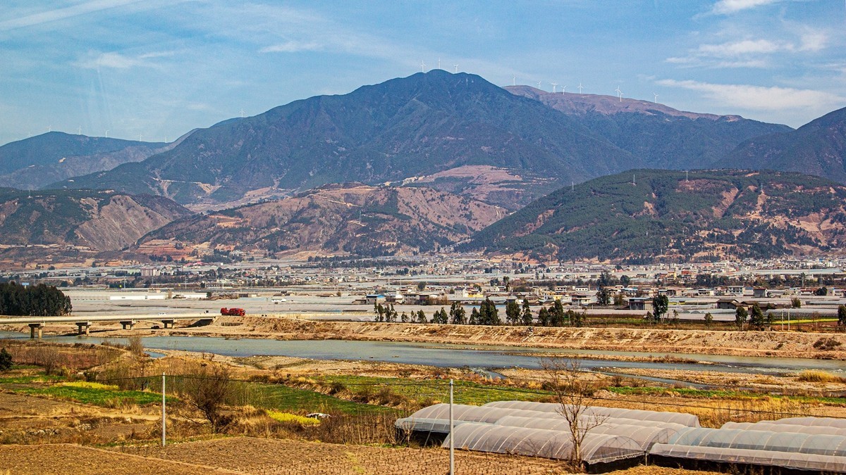 坐着火车到版纳沿途风光【23】