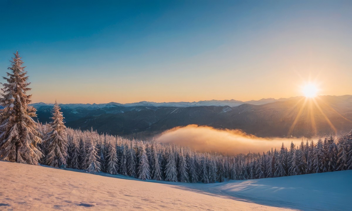 在这纯净的天地间