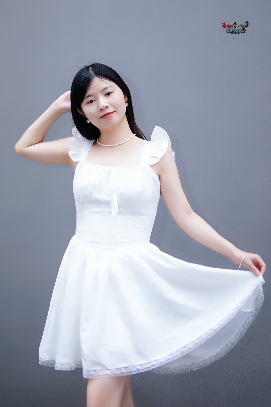 【夏日白裙子少女】---双子