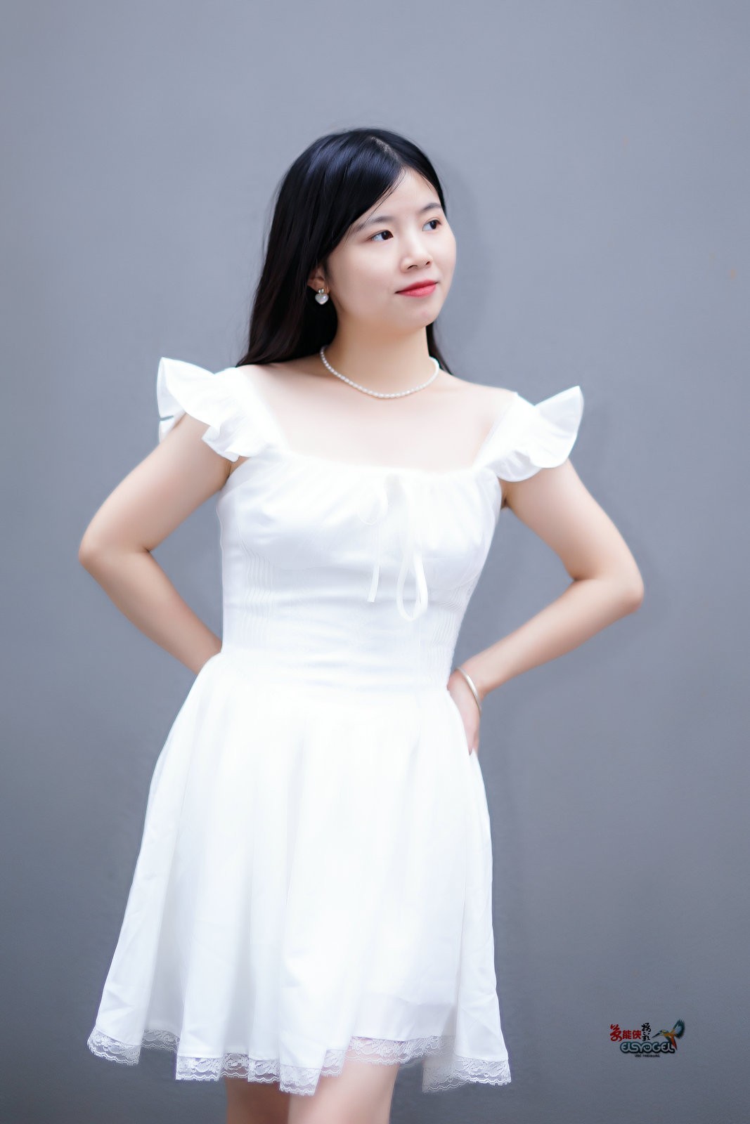 【夏日白裙子少女】---双子