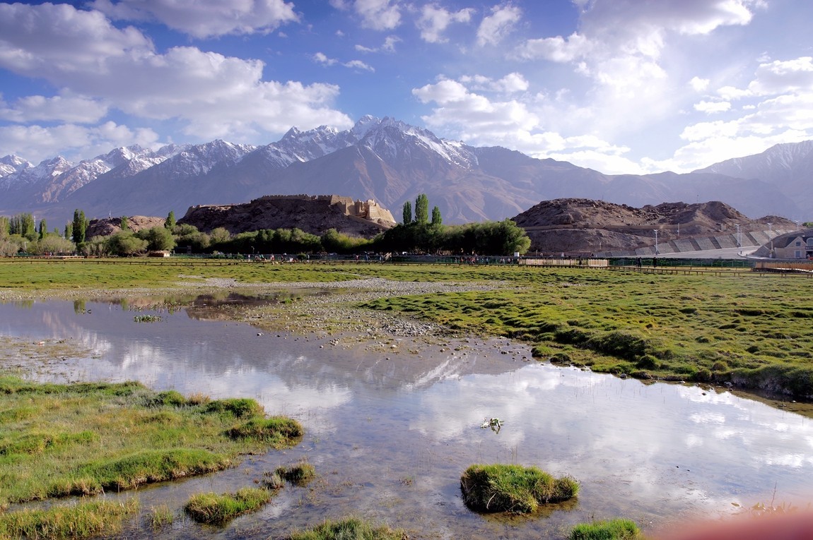 帕米尔高原【15】--金草滩湿地--祝老朋友们国庆节快乐