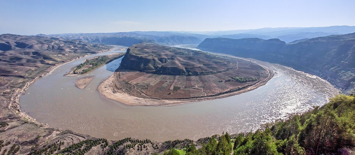 黄河蛇曲地质奇观