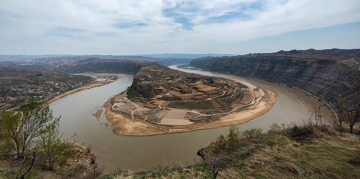 黄河蛇曲地质奇观