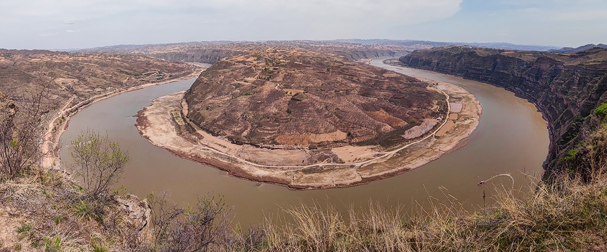 黄河蛇曲地质奇观