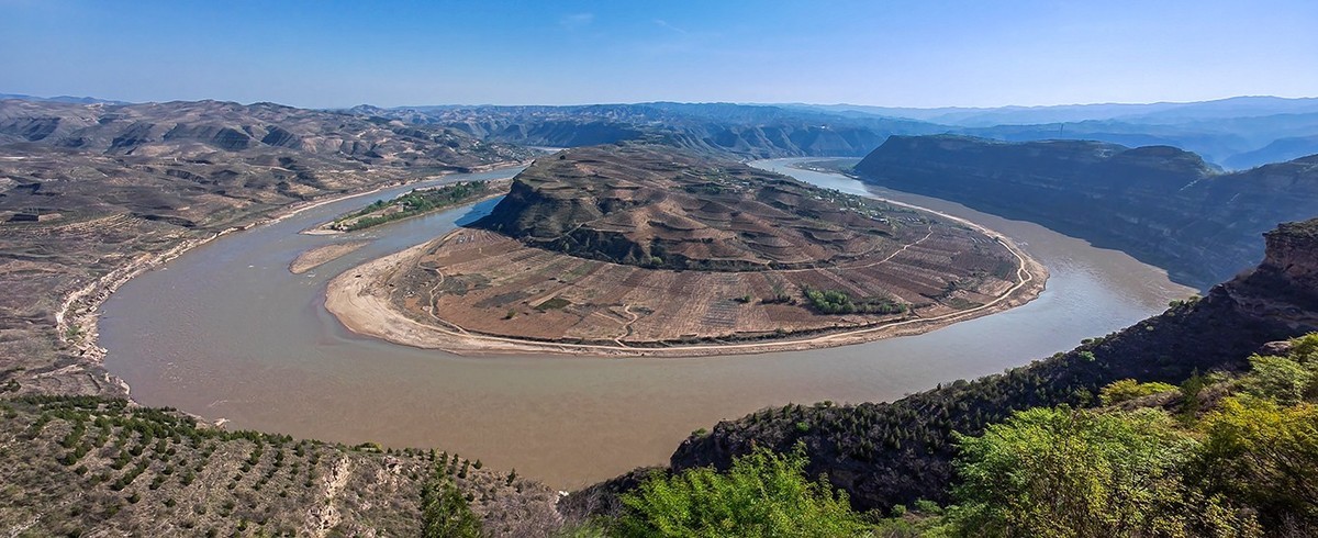 黄河蛇曲地质奇观