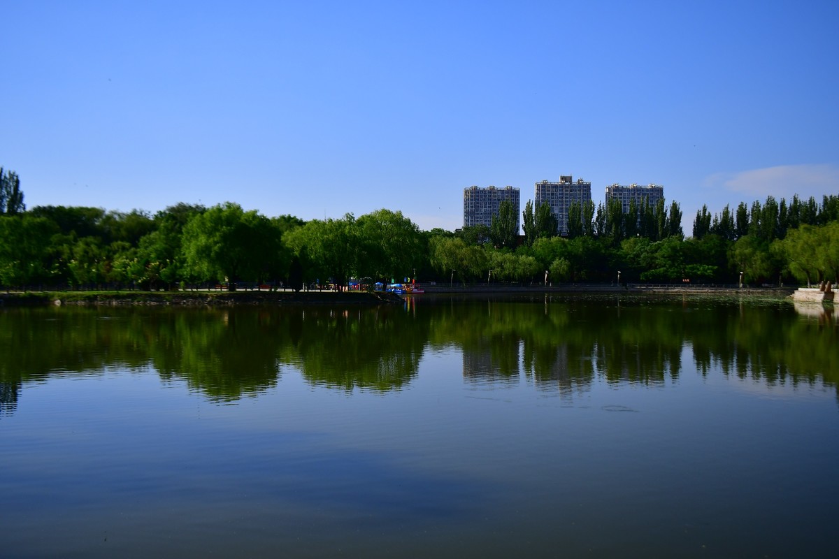 美丽的镜湖公园