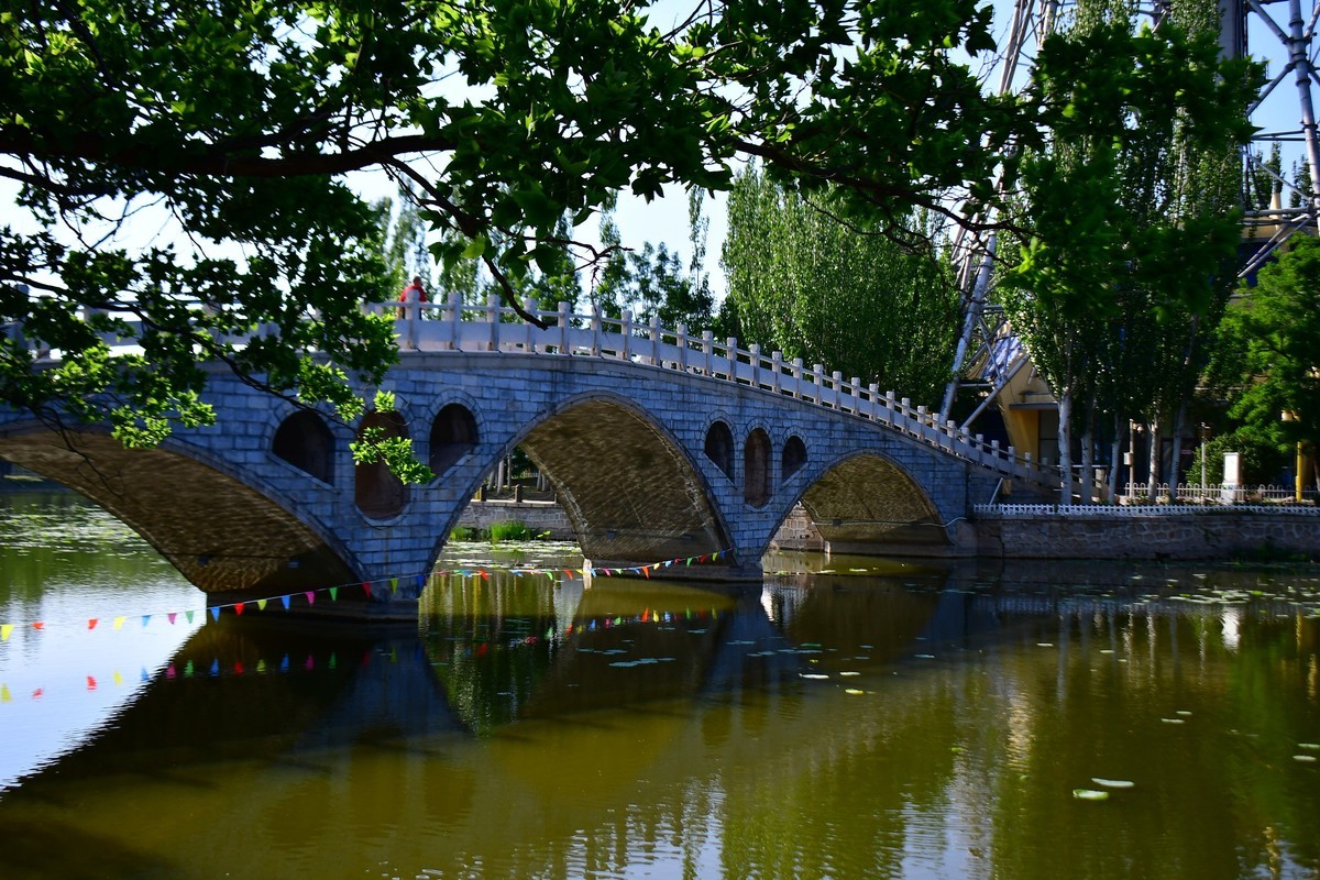 美丽的镜湖公园