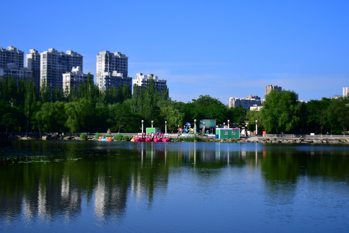美丽的镜湖公园