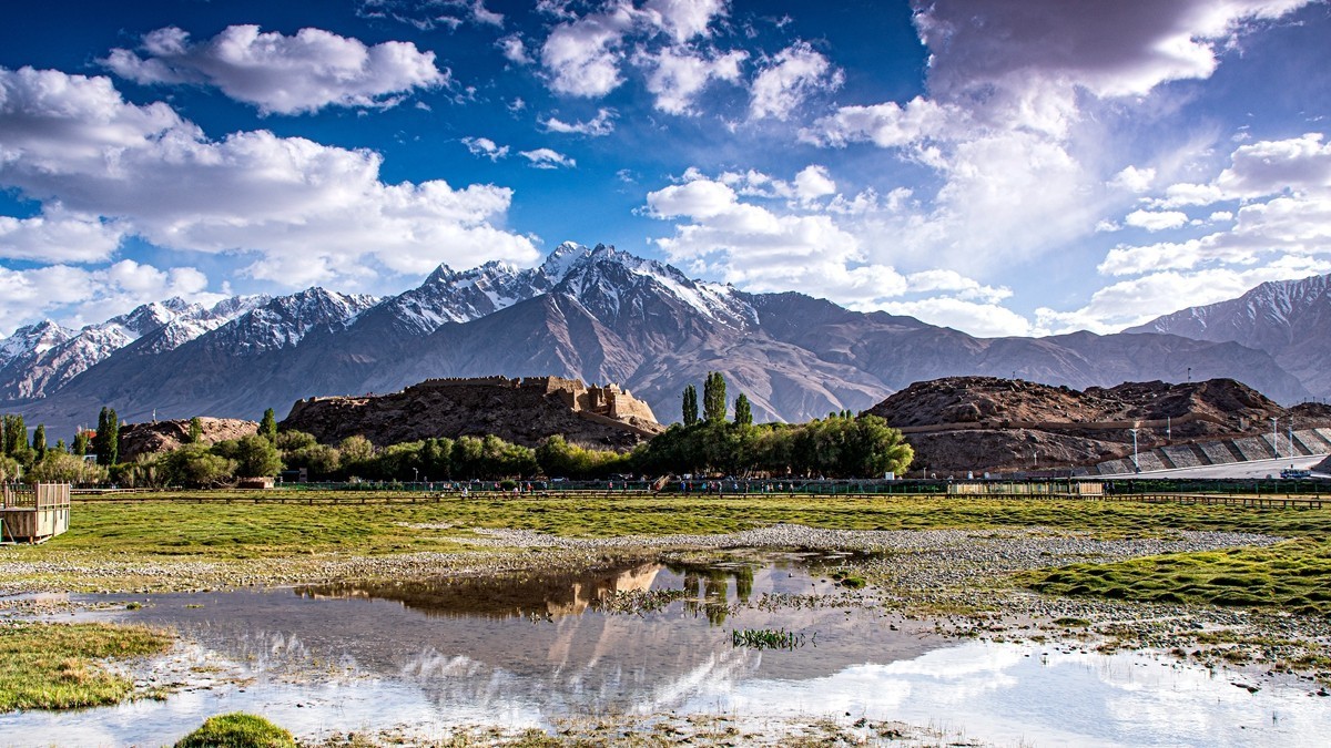 帕米尔高原【15】--金草滩湿地--祝老朋友们国庆节快乐
