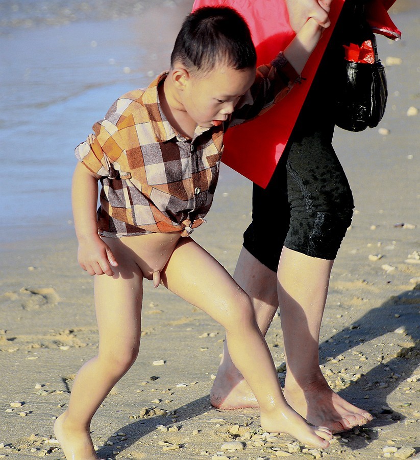 《不老松：忆海南游记》三亚分界洲島嘻海小顽童！