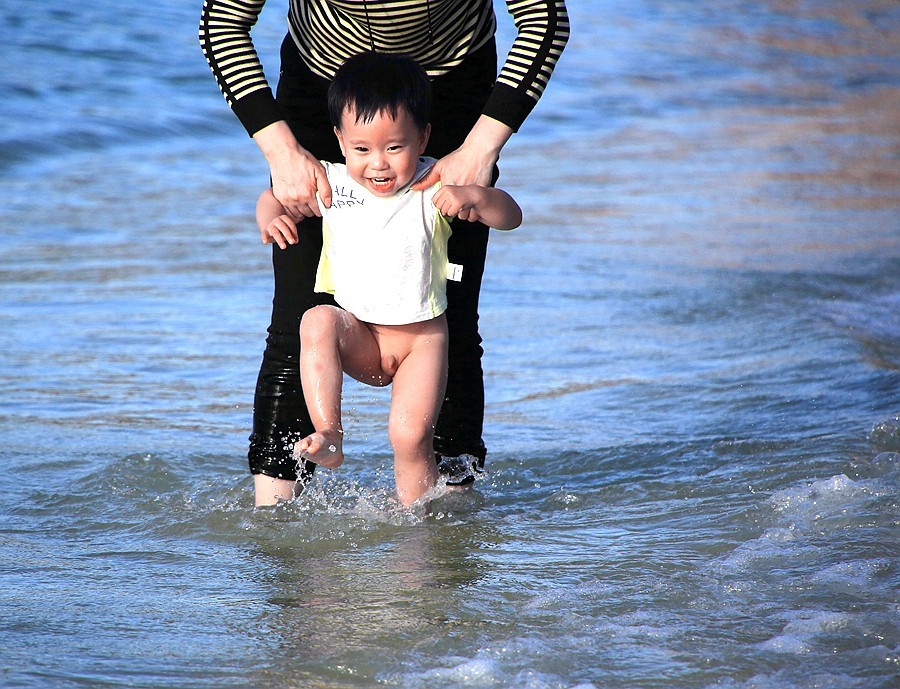 《不老松：忆海南游记》三亚分界洲島嘻海小顽童！