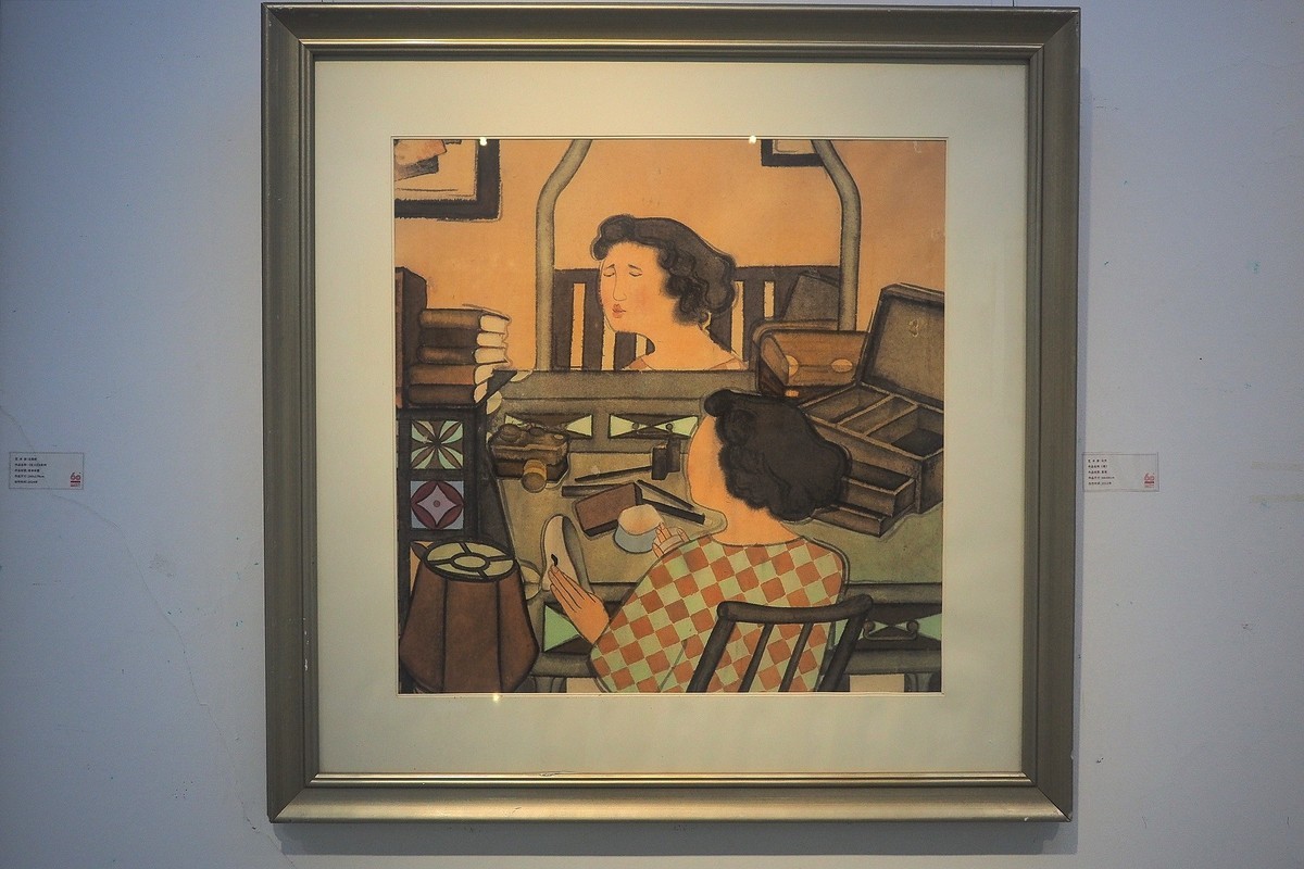 《河北工艺美术职业学院建校60周年回顾展》上