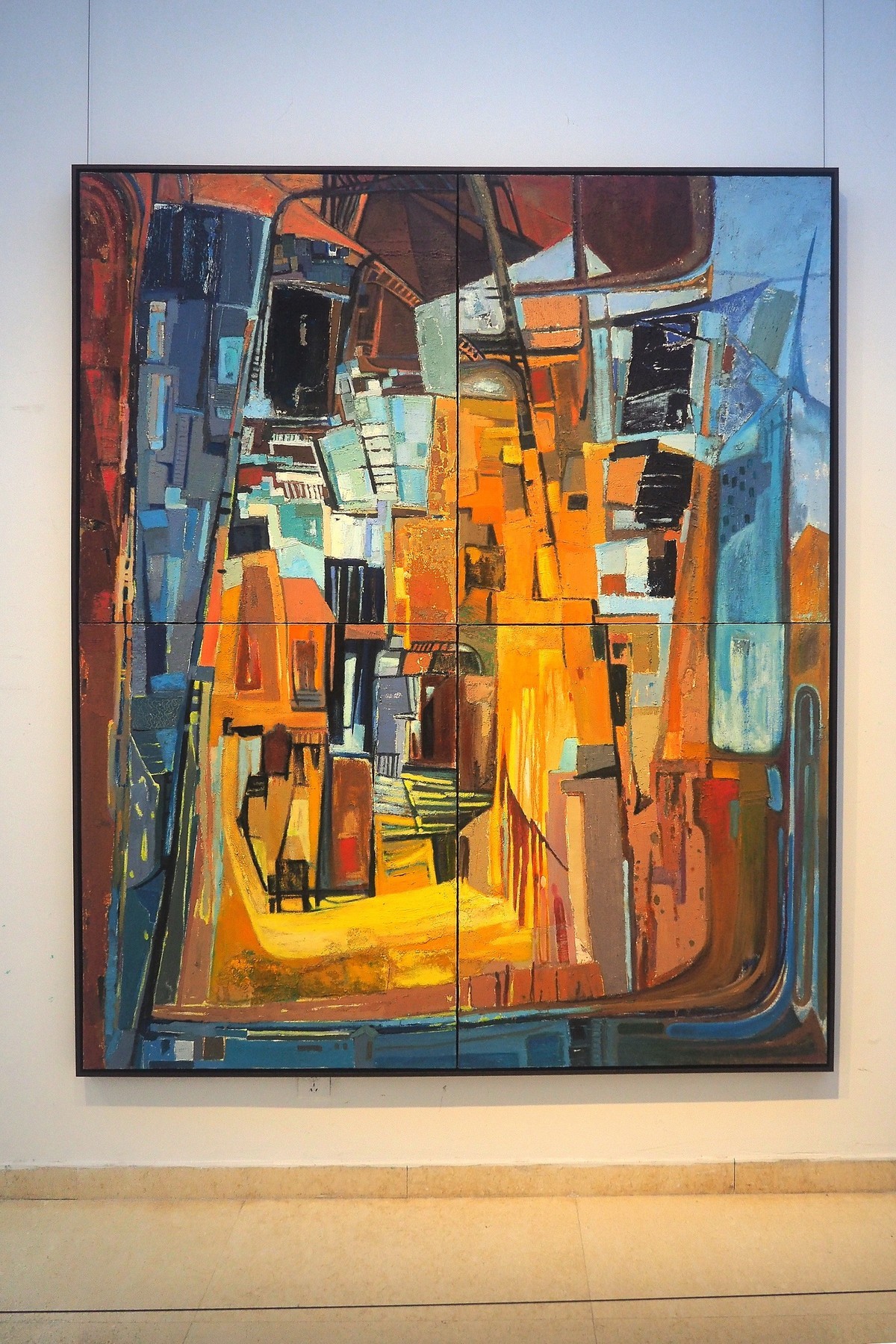 《河北工艺美术职业学院建校60周年回顾展》上