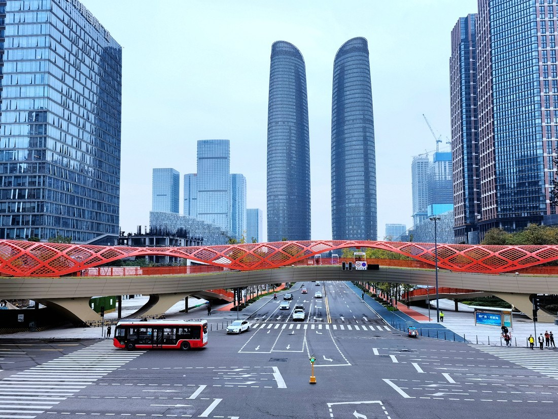 成都交子之环立交挢