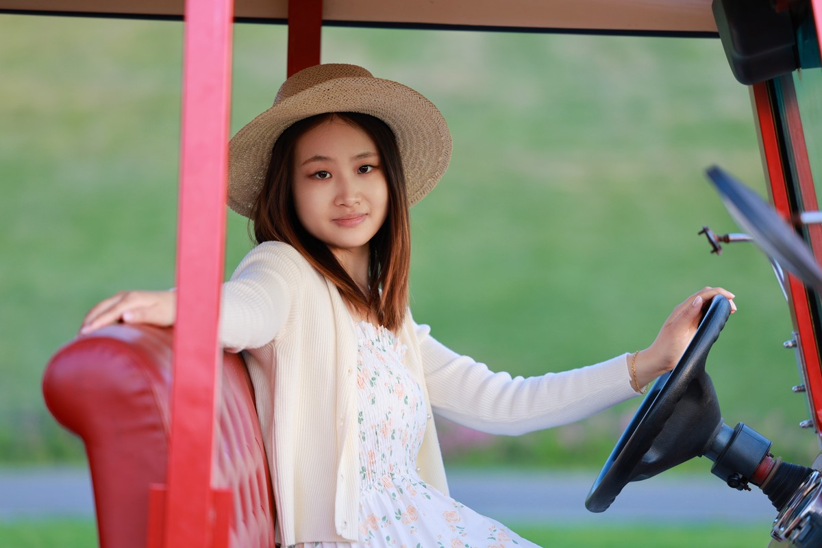 香车美女