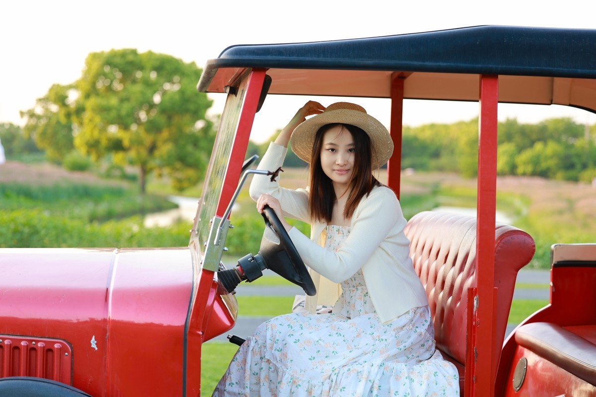香车美女