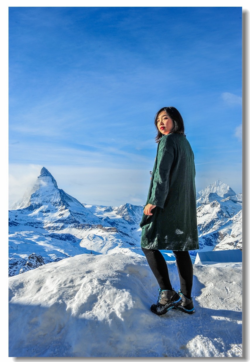 赏雪“马特宏峰”（瑞士）--祝师友除夕安好！！！