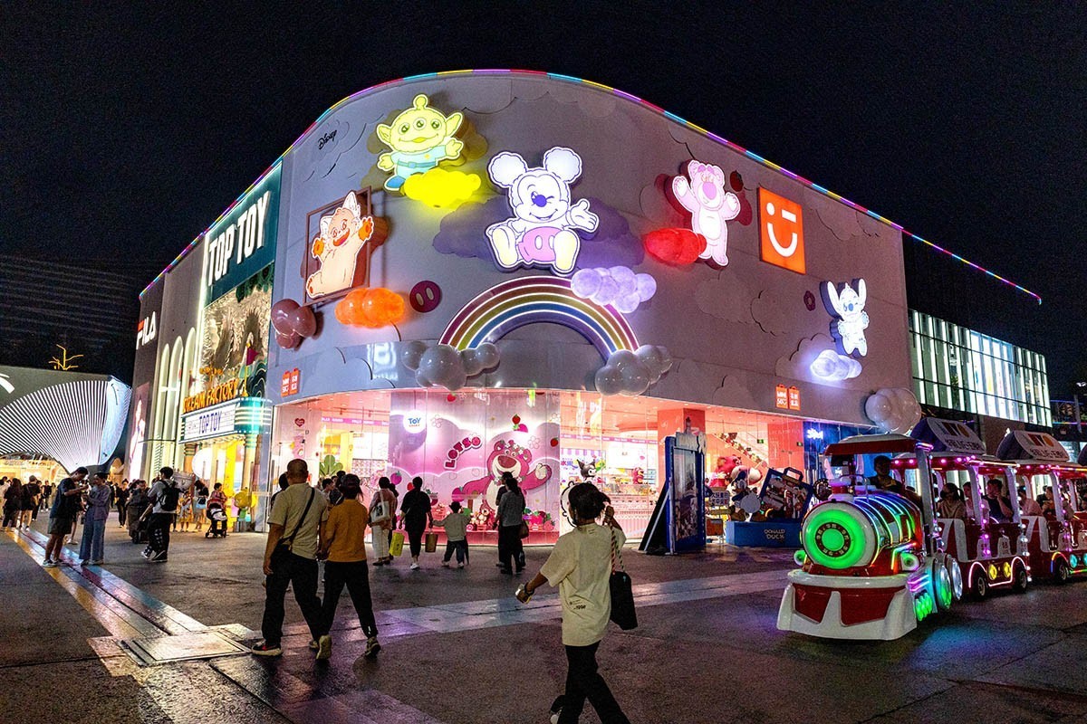 五棵松华熙夜拍