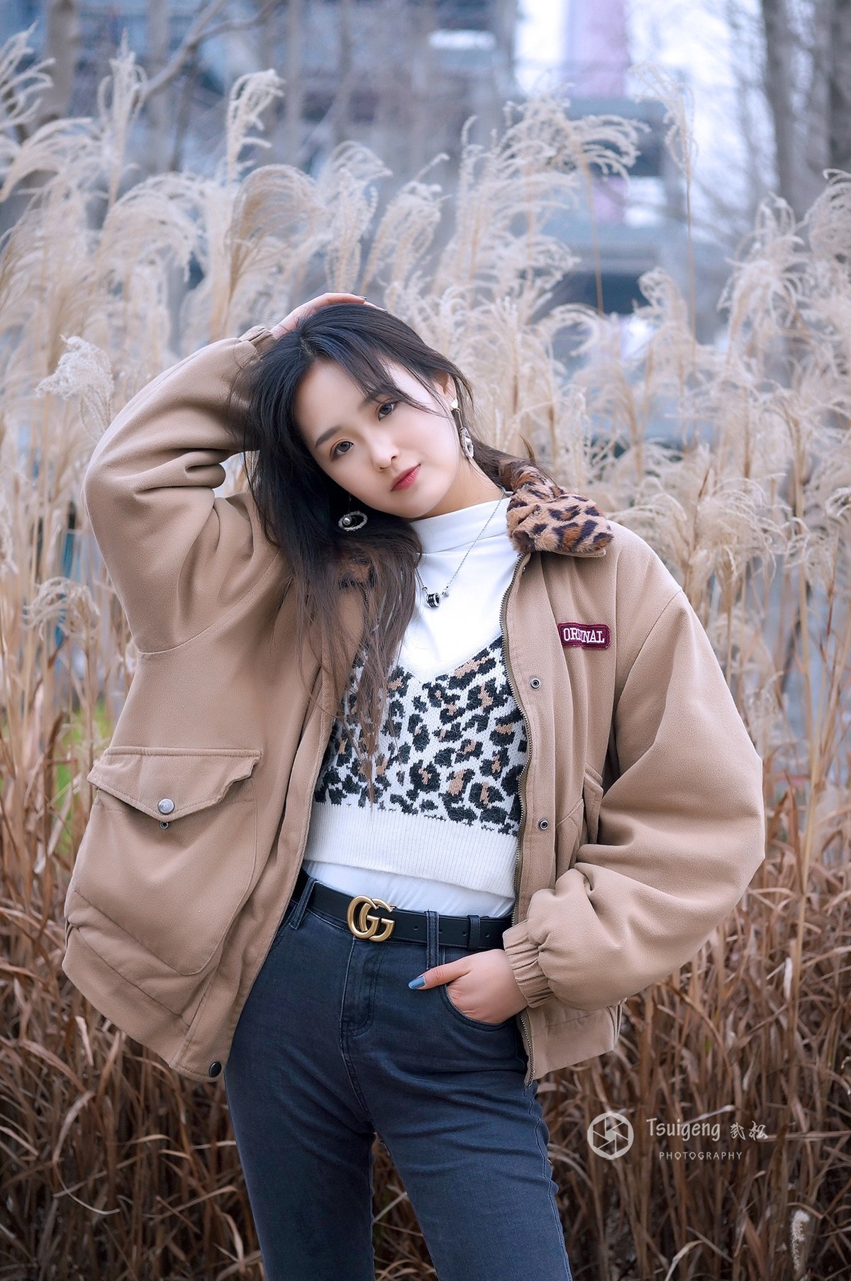 最爱芦花经雨后