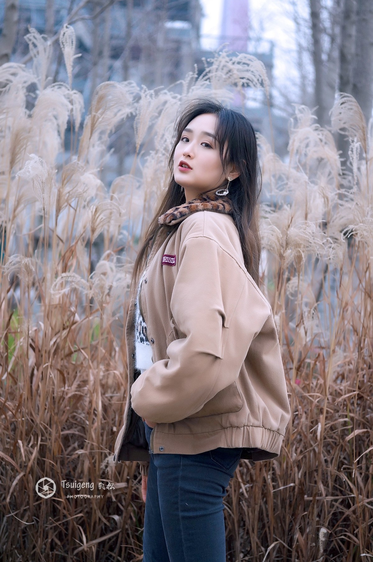 最爱芦花经雨后