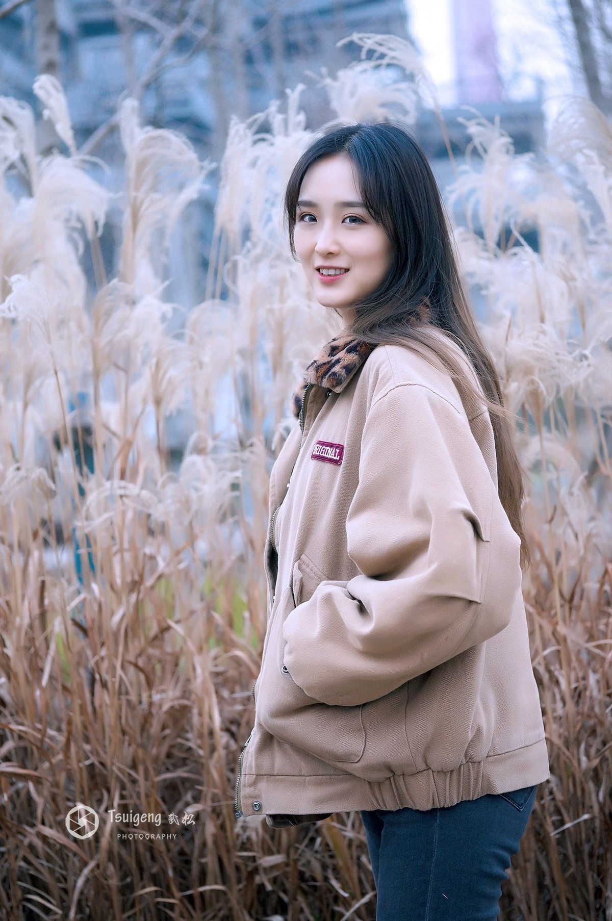 最爱芦花经雨后