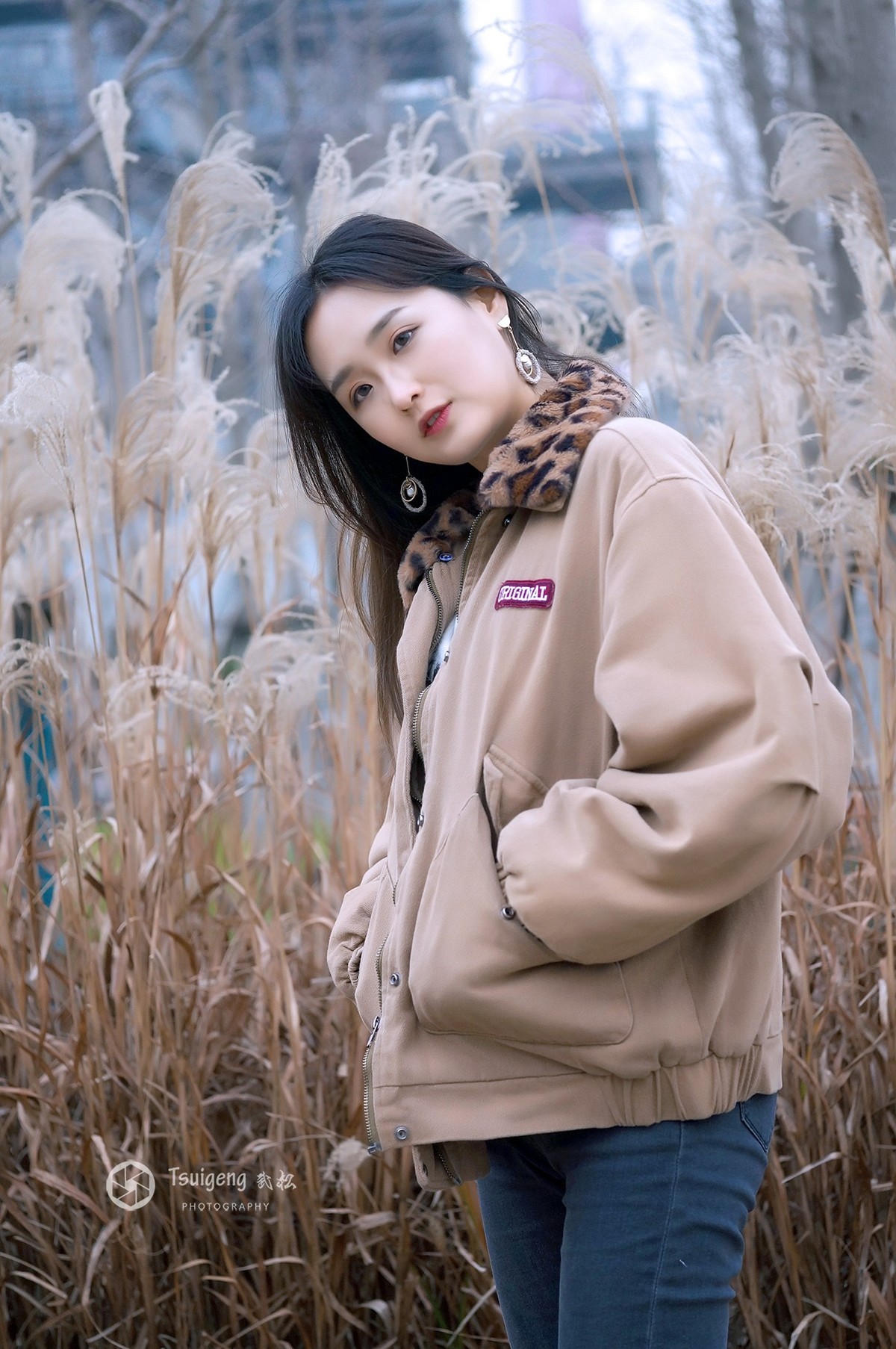 最爱芦花经雨后