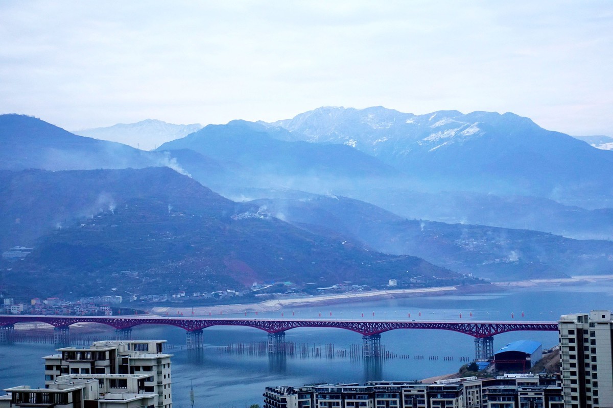 花椒之乡黎明和夜色