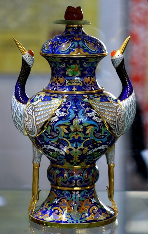 《不老松：纪实摄影》珐瑯釉艺术品欣赏！