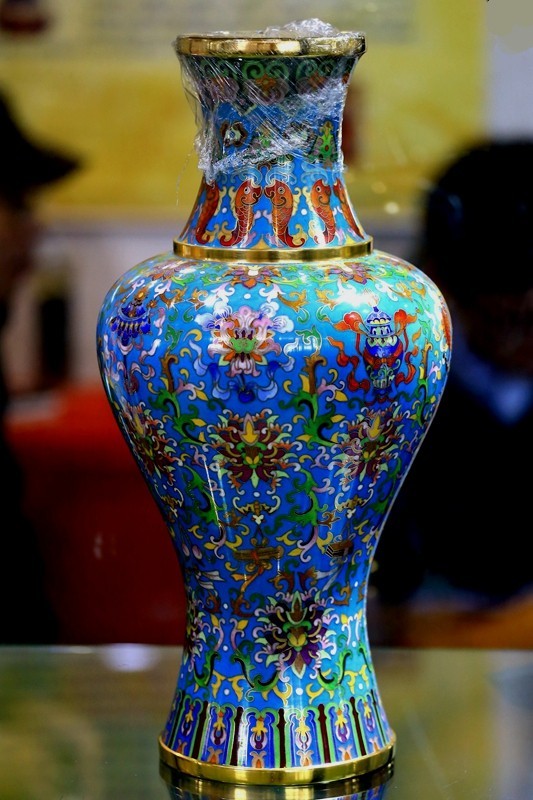 《不老松：纪实摄影》珐瑯釉艺术品欣赏！