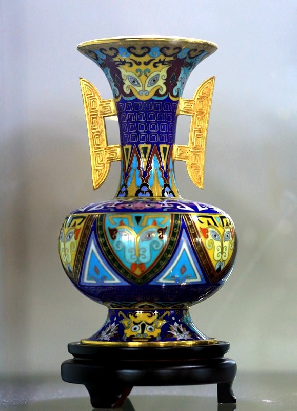 《不老松：纪实摄影》珐瑯釉艺术品欣赏！ (2)