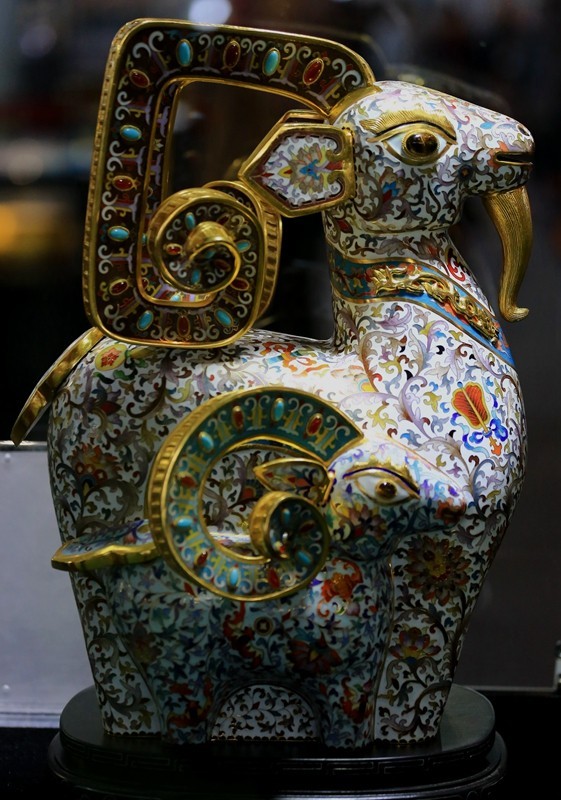 《不老松：纪实摄影》珐瑯釉艺术品欣赏！ (2)