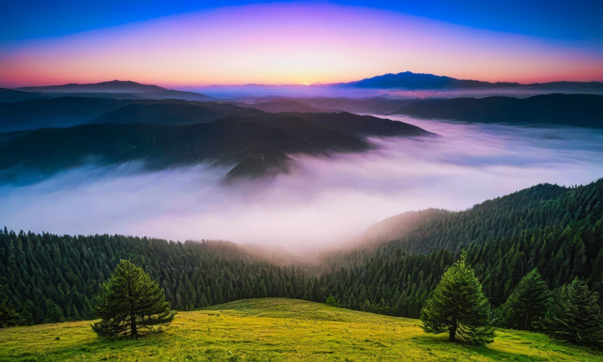 曰出美景震撼心灵