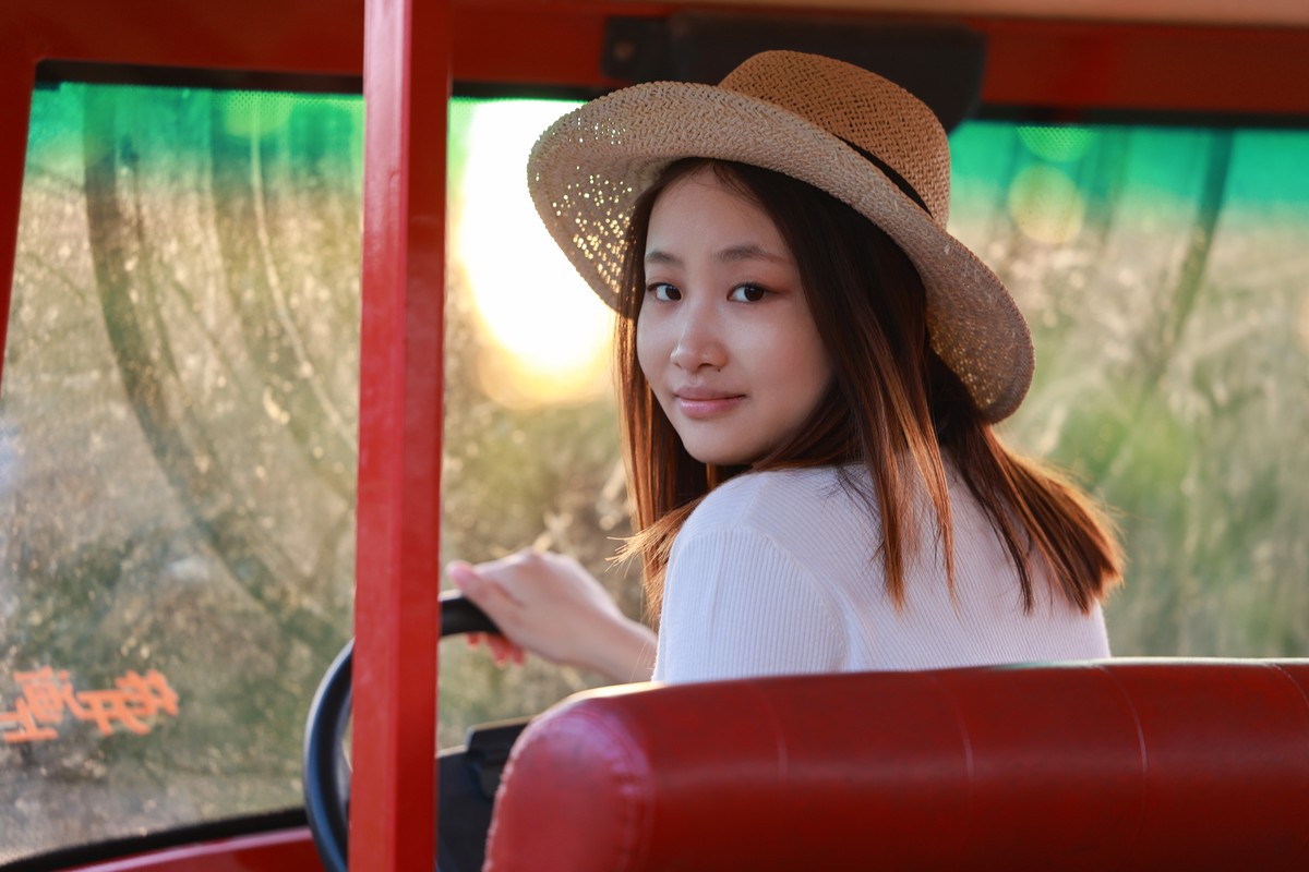 香车美女