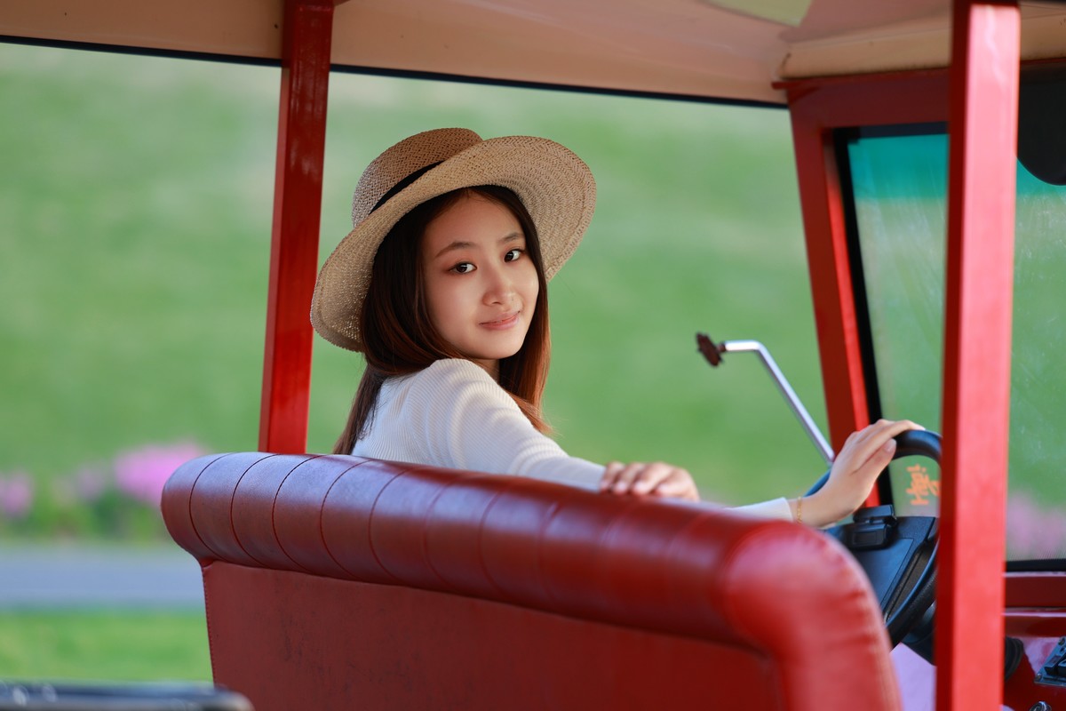 香车美女