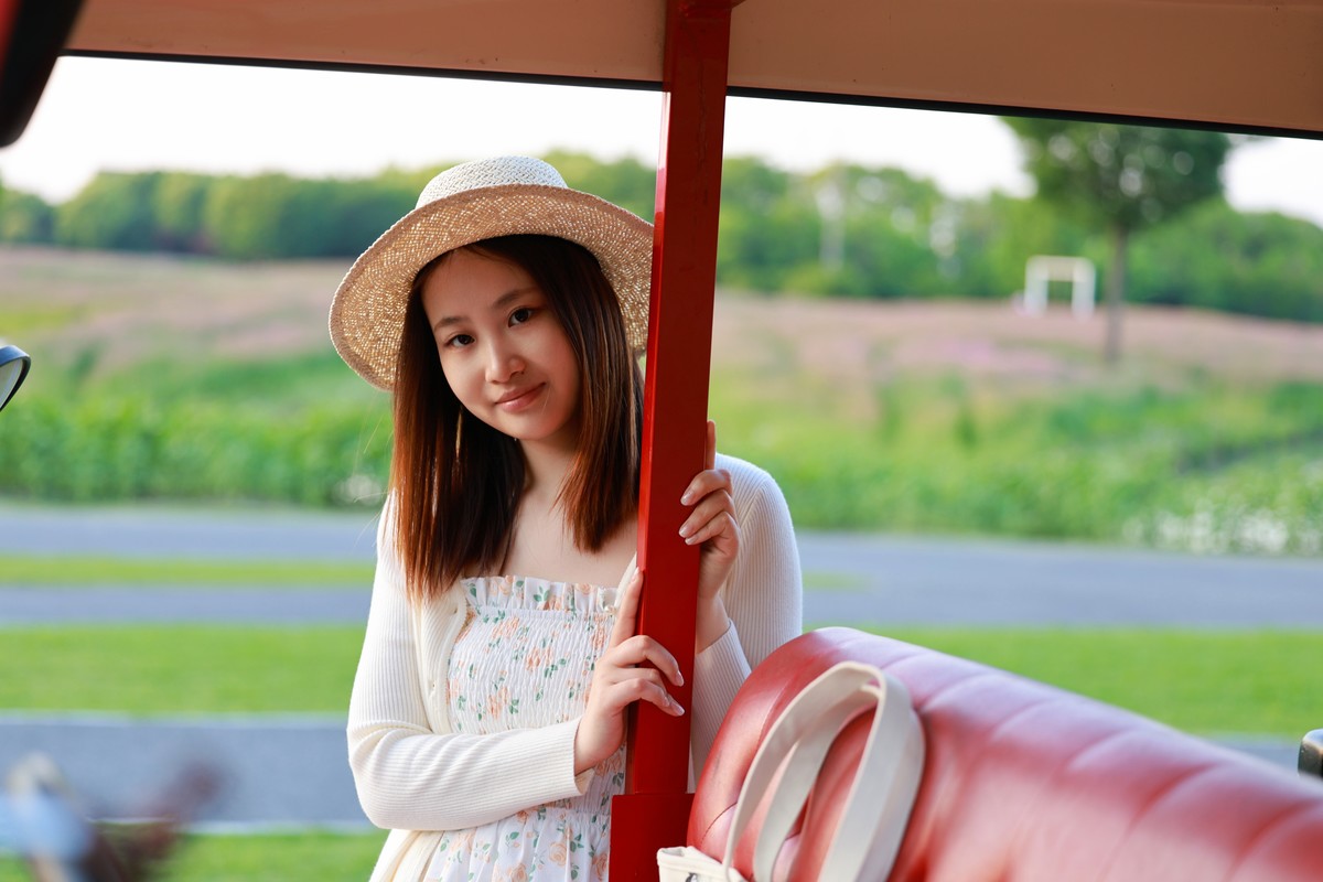 香车美女