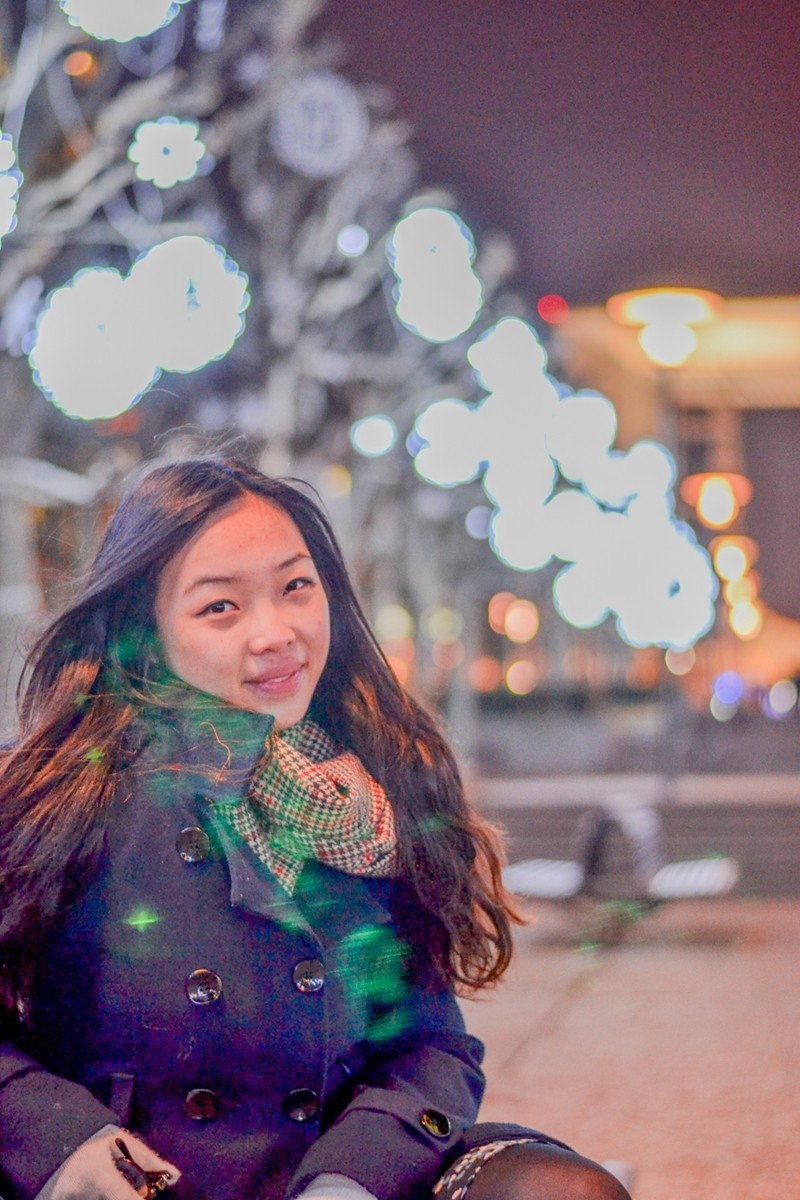 夜摄“新凯旋门”（巴黎）--祝师友除夕安好！！！