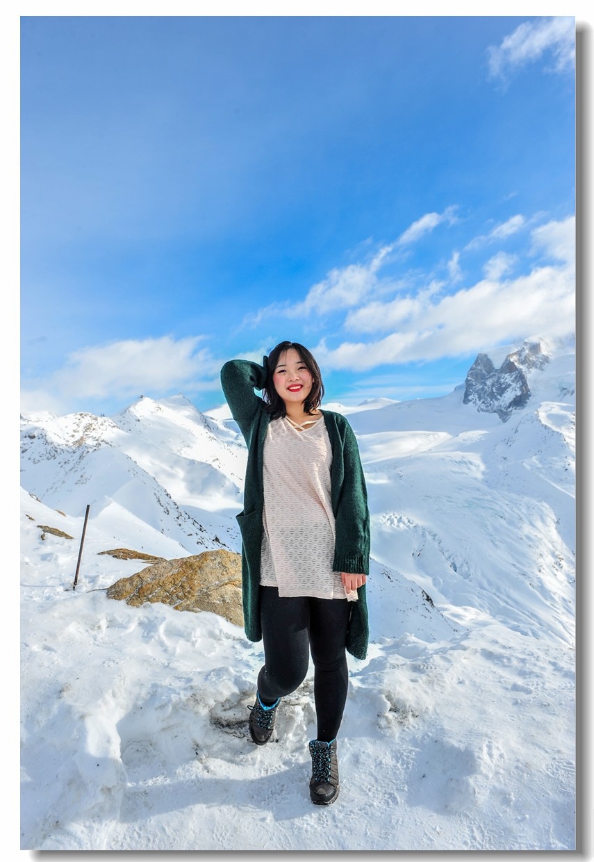 赏雪“马特宏峰”（瑞士）--祝师友除夕安好！！！