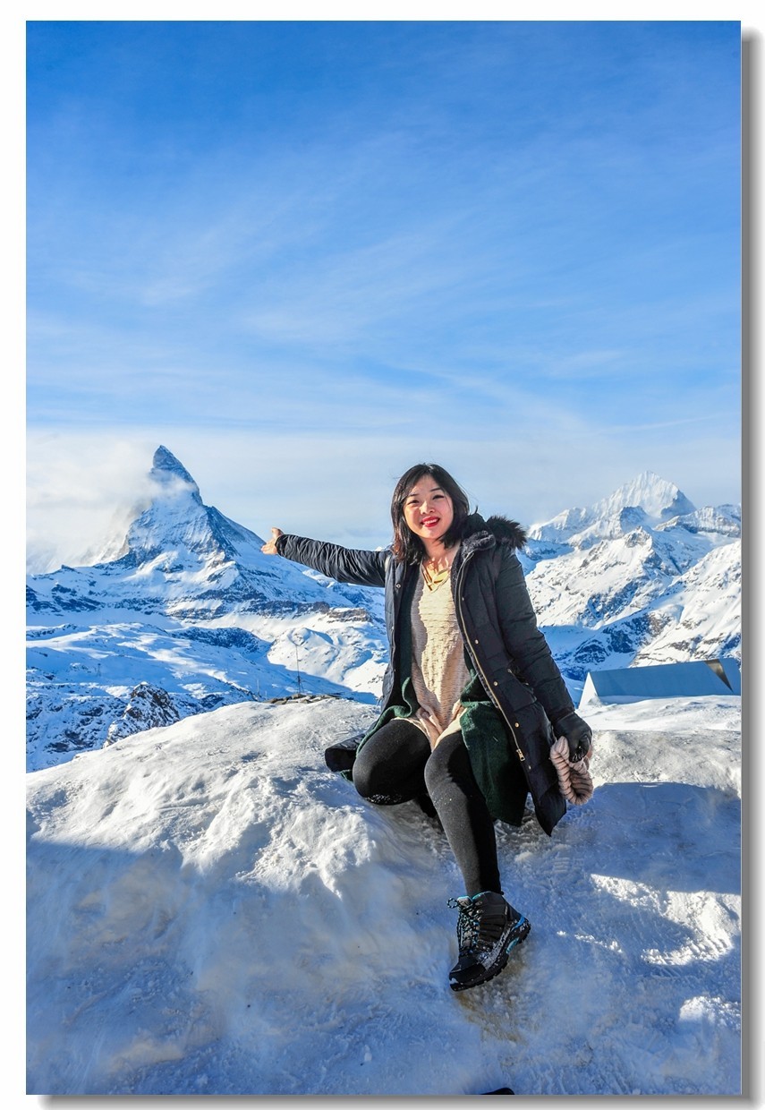 赏雪“马特宏峰”（瑞士）--祝师友除夕安好！！！