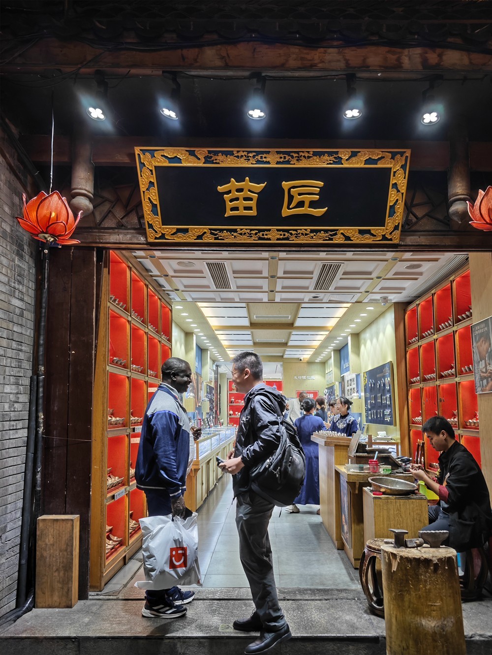 夜游宽窄巷子随拍1018